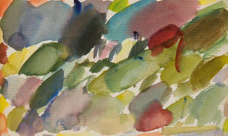 Carl Kylberg, watercolour.