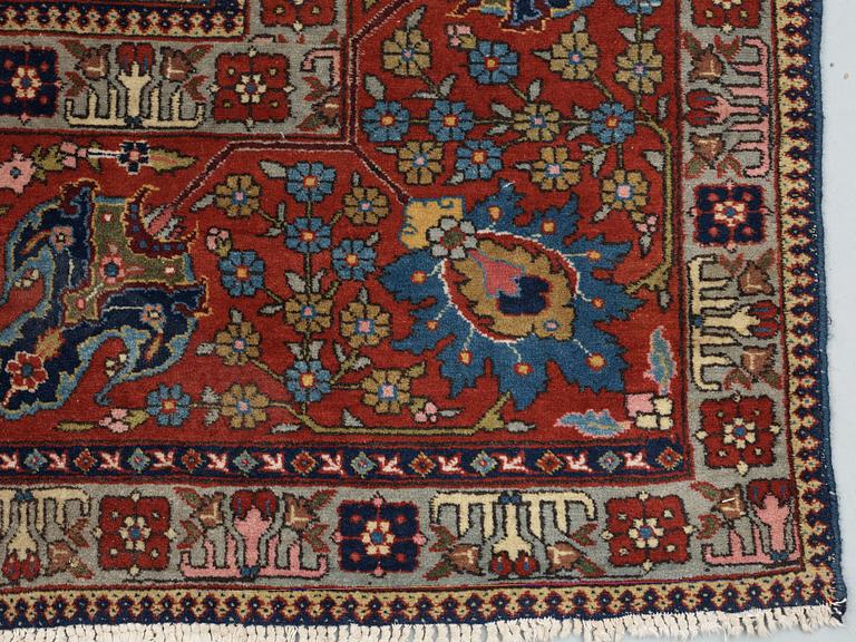 SEMI-ANTIQUE TABRIZ.