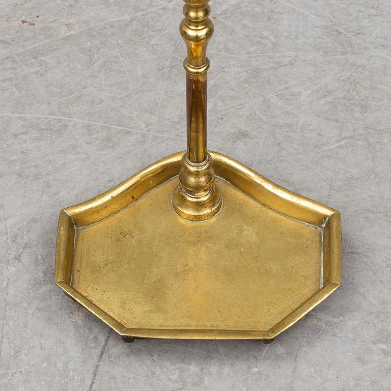 A 19th century bronze umbrella stand.