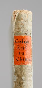 BOK: Charpentier Cossignys Resa till China i öfwersättning af Pehr Olof Gravander, tryckt 1803.