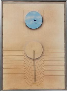 Beck & Jung (Holger Bäckström & Bo Ljungberg), "Spacegems with solitary moment (?)", 1976.