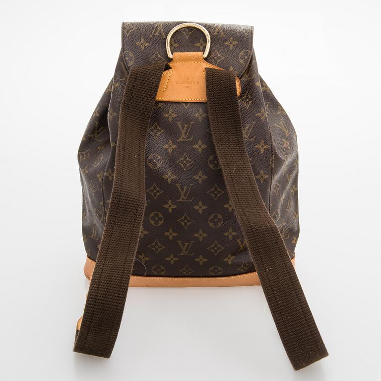 Louis Vuitton, Monogram Canvas Montsouris Backpack.