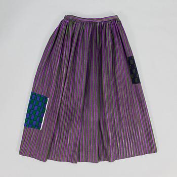 Armi Ratia, "Witch" skirt, unique, Marimekko, 1950's.