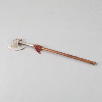 A decorative axe, early 20th century.