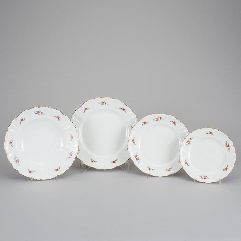 MATSERVIS, porslin, Rörstrand 1956, 55 delar.