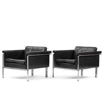 48. Horst Brüning, fåtöljer, ett par, Alfred Kill International, Tyskland, 1960-70-tal.