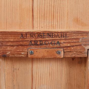 FÄLLBORD, Anders Rosendahl, Arboga, 1762-1836.