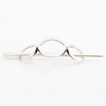 Sven-Erik Högberg, a hairpin, sterling silver, Gothenburg 1977.