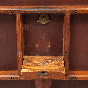 A 19th century mahogany table.