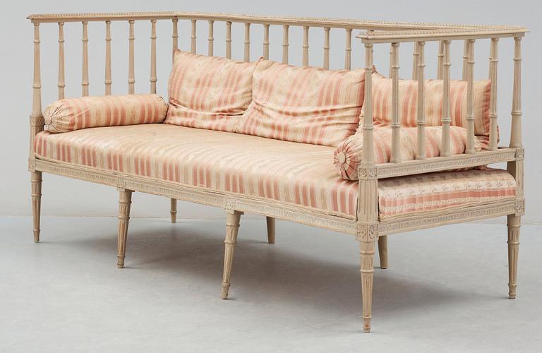 A Gustavian 18th century sofa by A. Hellman.