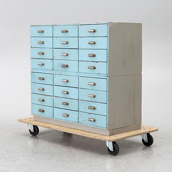 A drawer unit, first half of the 20th Century.
