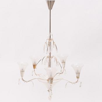 A Swedish Grace ceiling lamp, Sweden, 1920's.