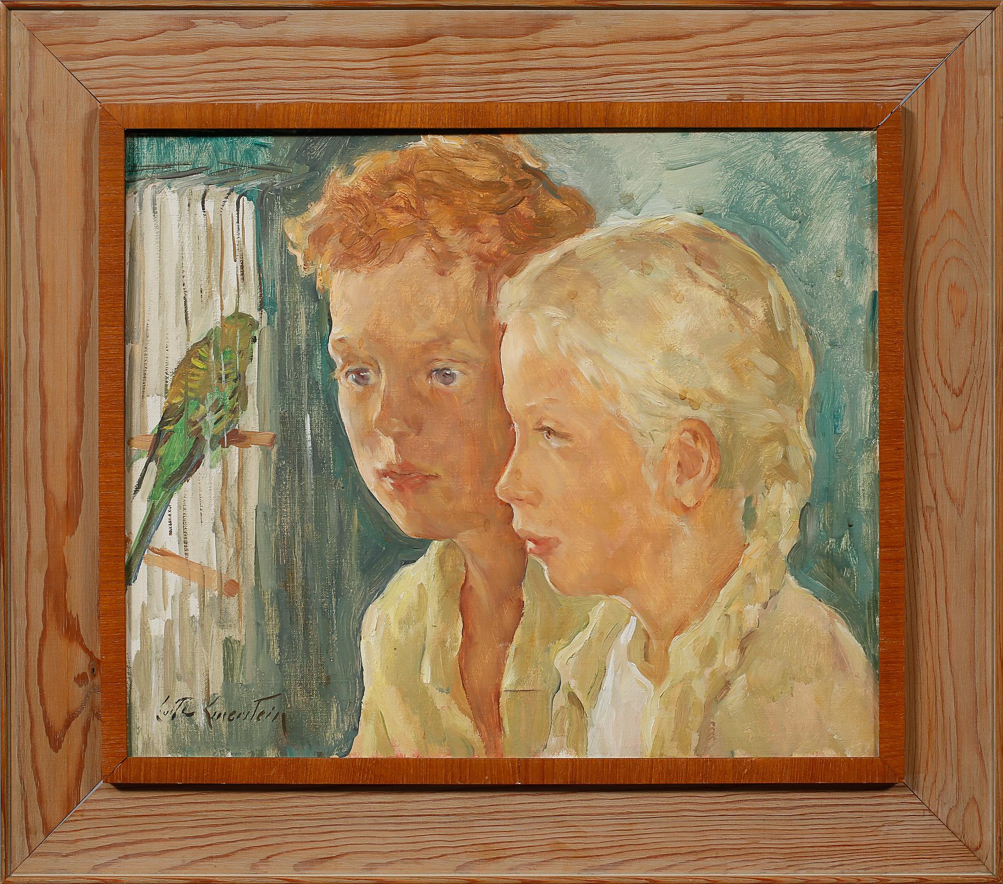 LOTTE LASERSTEIN, olja på duk,