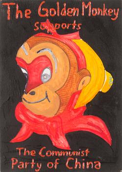 Judas Arrieta & Riiko Sakkinen, 'The Golden Monkey Supports The Communist Party Of China'.