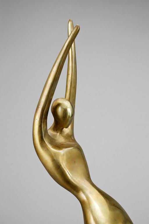 JAN NALIWAJKO, skulptur, brons, signerad och daterad 1984.