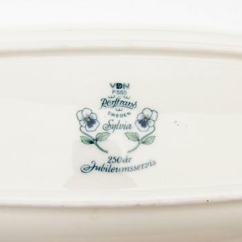 Sylvia Leuchovius, 71-piece service "Sylvia (Anniversary Service)", Rörstrand porcelain, late 20th century.