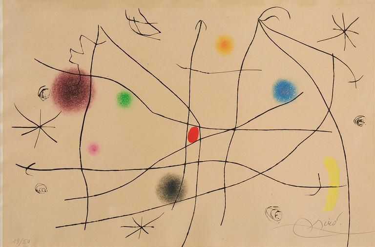 Joan Miró, Untitled, from: l'lssue Dérobée.