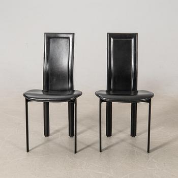 Giorgio Cattelan, chairs, 6 pieces, Italy, 1980s.