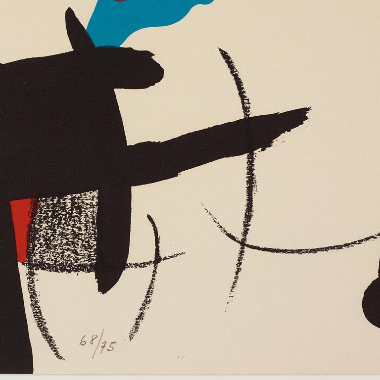 Joan Miró, Utan titel, ur: "Oda à Joan Miró".