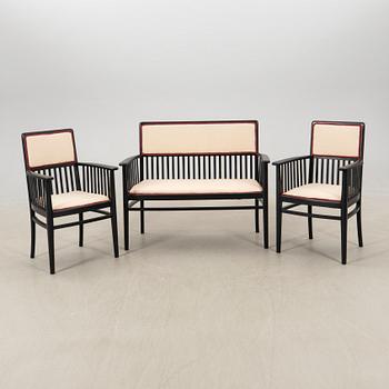 Sofa group 3 pcs Italy early 20th century.