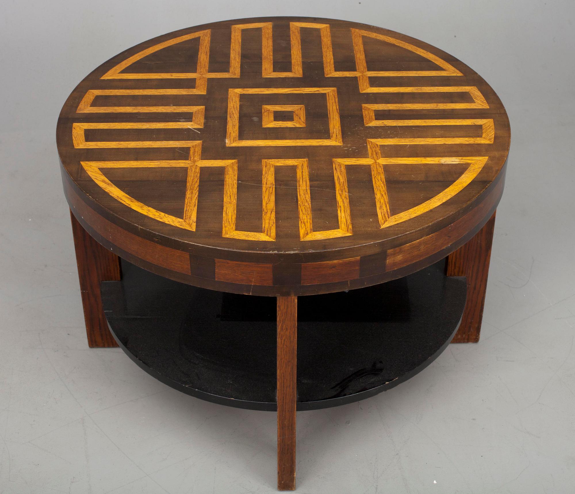 SOFFBORD, art deco, 1920/1930-tal.