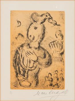 MARC CHAGALL, UR "PSAUMES DE DAVID".