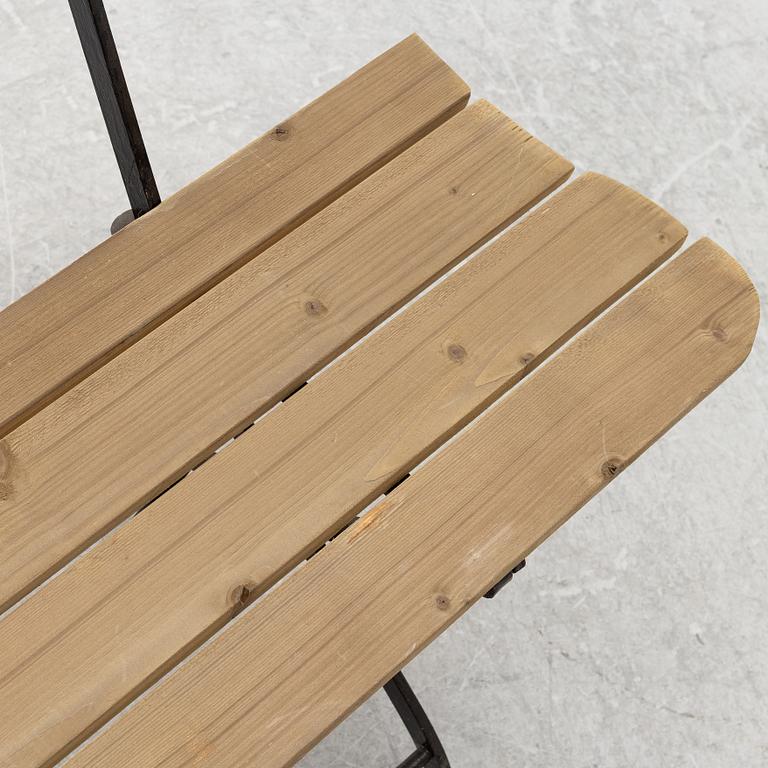 A garden bench, 20th century.