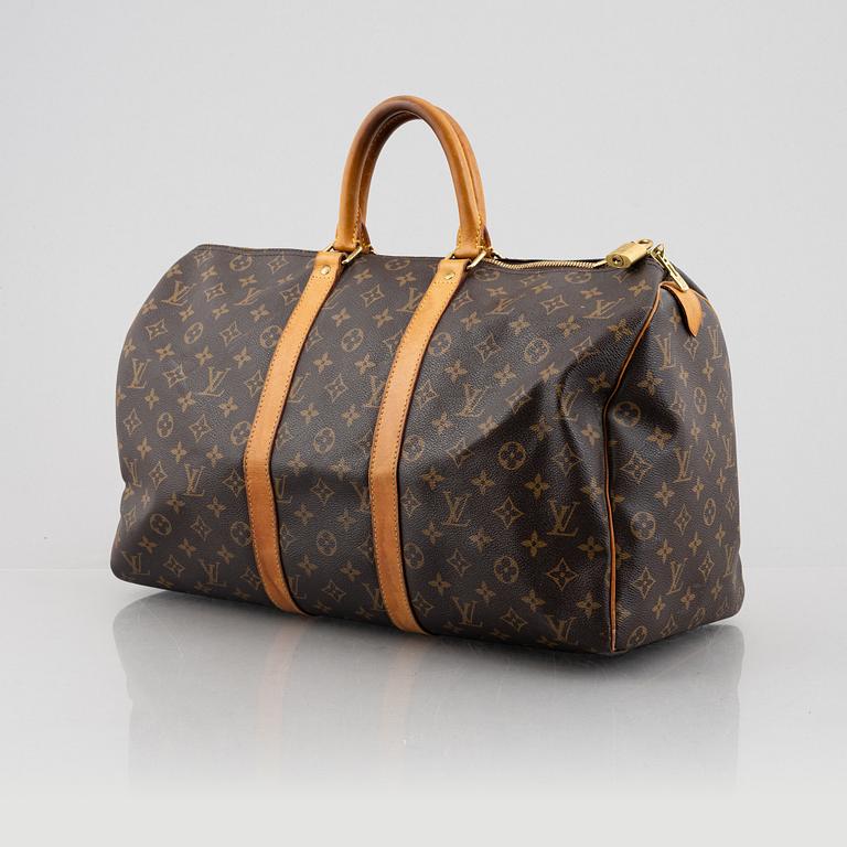 Louis Vuitton, weekend bag, "Keepall 45", 2008.