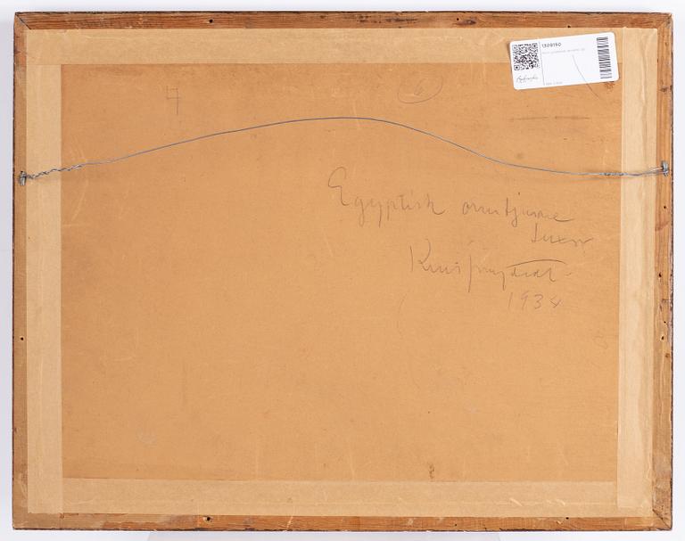 Kurt Jungstedt, watercolour, signed.