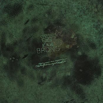 NILS FOUGSTEDT, a patinated bronze box, FAK Kronsilver Fabrik AB, Stockholm 1930's.