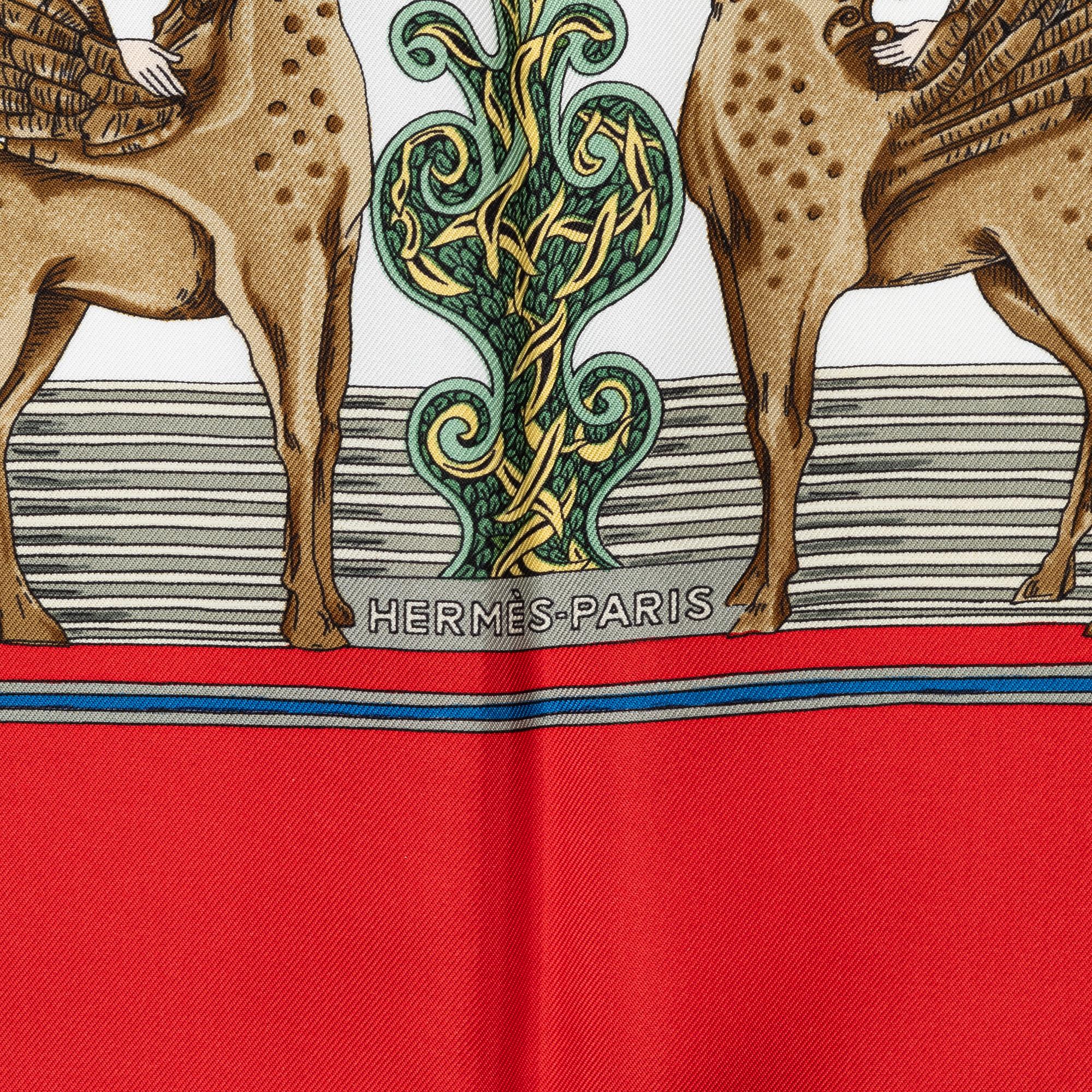 Hermés, scarf, "Au Fil de la Soie".