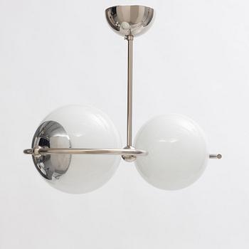 An Art Deco style ceiling light, late 20th Century.