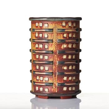 Wilhelm Kåge, a Farsta stoneware vase, Gustavsberg Studio 1958.