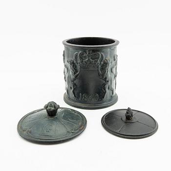 Tobaksburk, gjutjärn, tidigt 1900-tal.