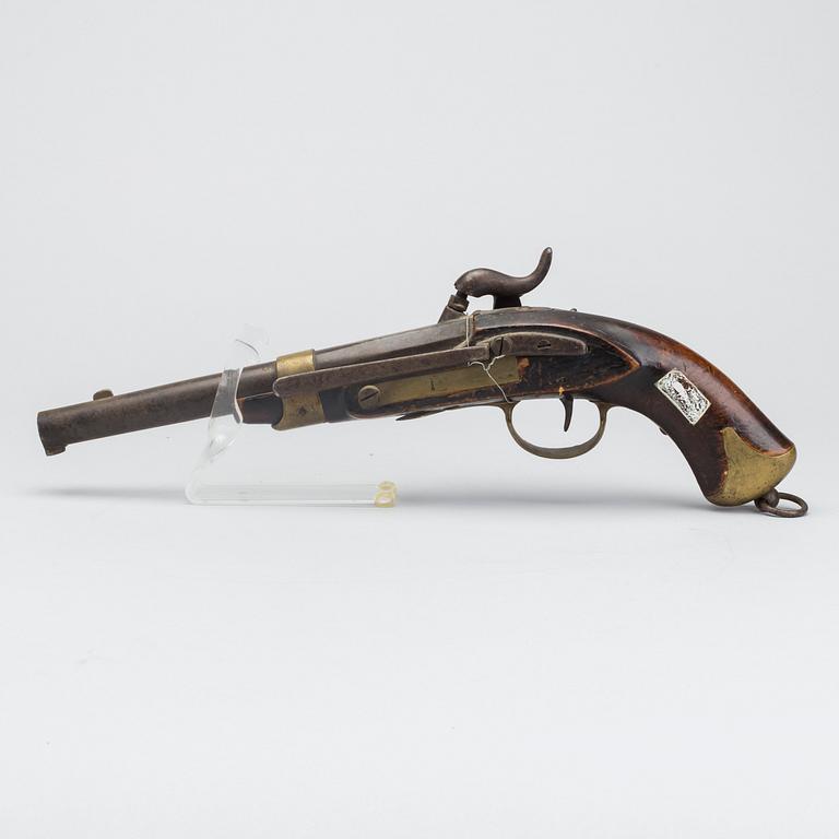 A percussion gun, 19th century,