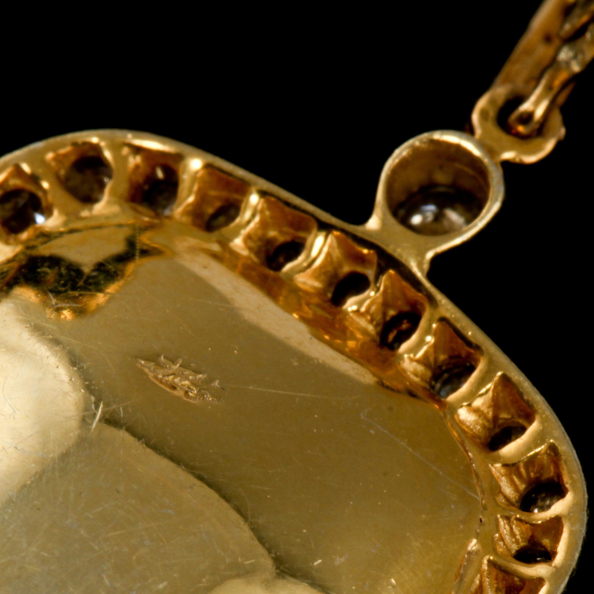 ÖRHÄNGEN, ett par, 8k guld med checkerslipade rosakvarts, 41.03 ct samt fasettslipade diamanter, 1.27 ct. Vikt 15 g.