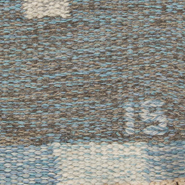 MATTA, rölakan, Ingegerd Silow, monogramsignerad, 235x166 cm, 1900-talets andra hälft.