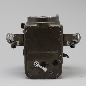 A Swedish Army Air Force Aircraft model HK 7 Camera (Hasselblad) with Case used at Södermanland's aerodrome, early 1940s.