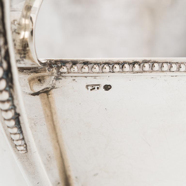 A Gustavian silver sugar bowl, maker's mark of Petter Törnqvist, Hämeenlinna, Finland 1789.