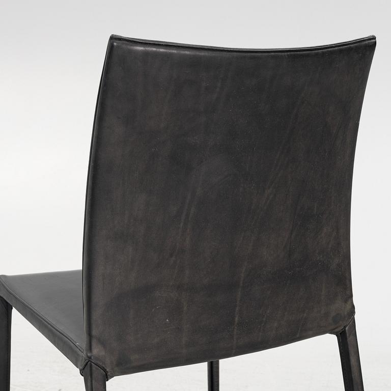 Roberto Barbieri, chairs 6 pcs, "Lea", for Zanotta, Italy, early 21st century.