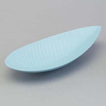 STIG LINDBERG, a stoneware bowls and a vase, 'Reptil' and 'Karneval' from Gustavsberg.