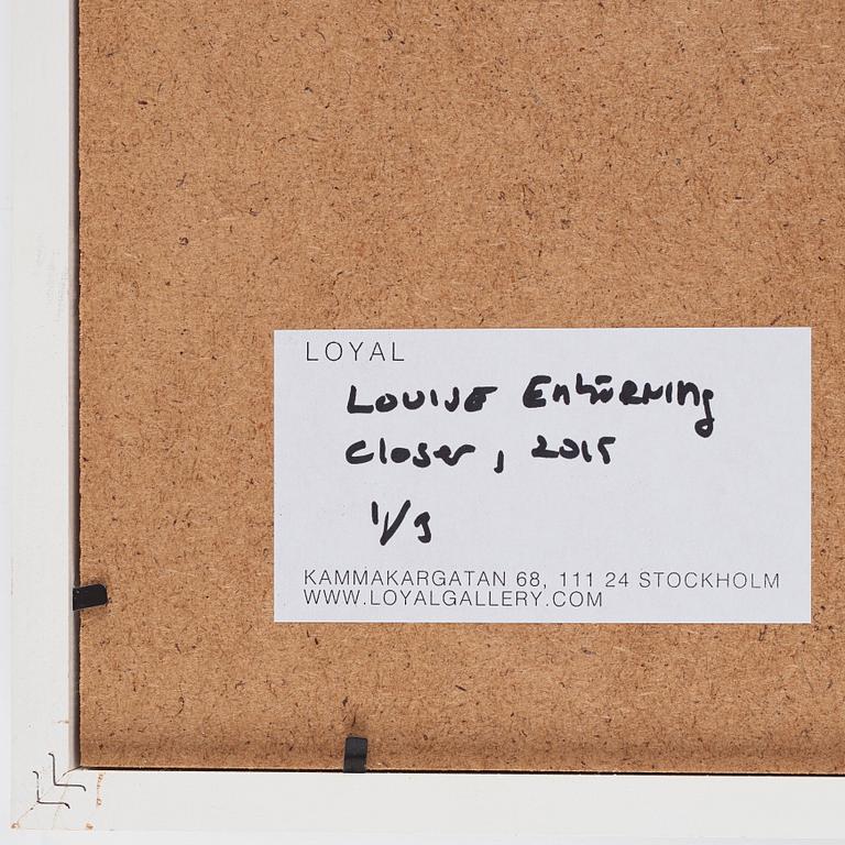 Louise Enhörning, "Closer", 2015.