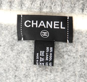 A Chanel wool and cashmere plaid.