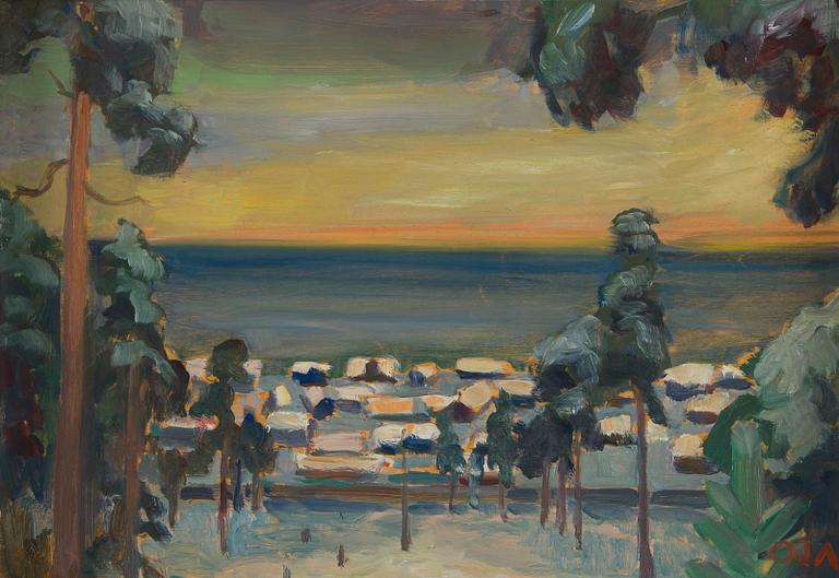 Onni Oja, ‘Karhumäki in December’.