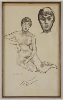 Lotte Laserstein, Study for a nude.