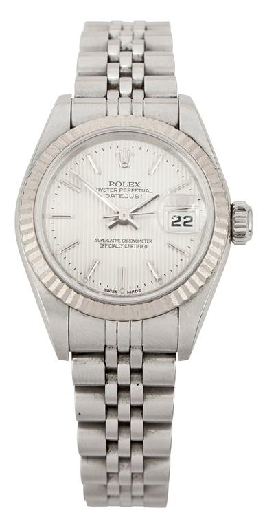 A Rolex Datejust ladie's wrist watch, c. 2003.