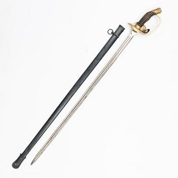 A model 1889 Imperial Prussian officer's sword.