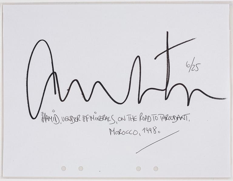 Albert Watson, 'Hamid, Vendor of Minerals, Morocco', 1998.