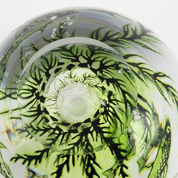 Edward Hald, a "Fish graal" vase, Orrefors, Sweden,