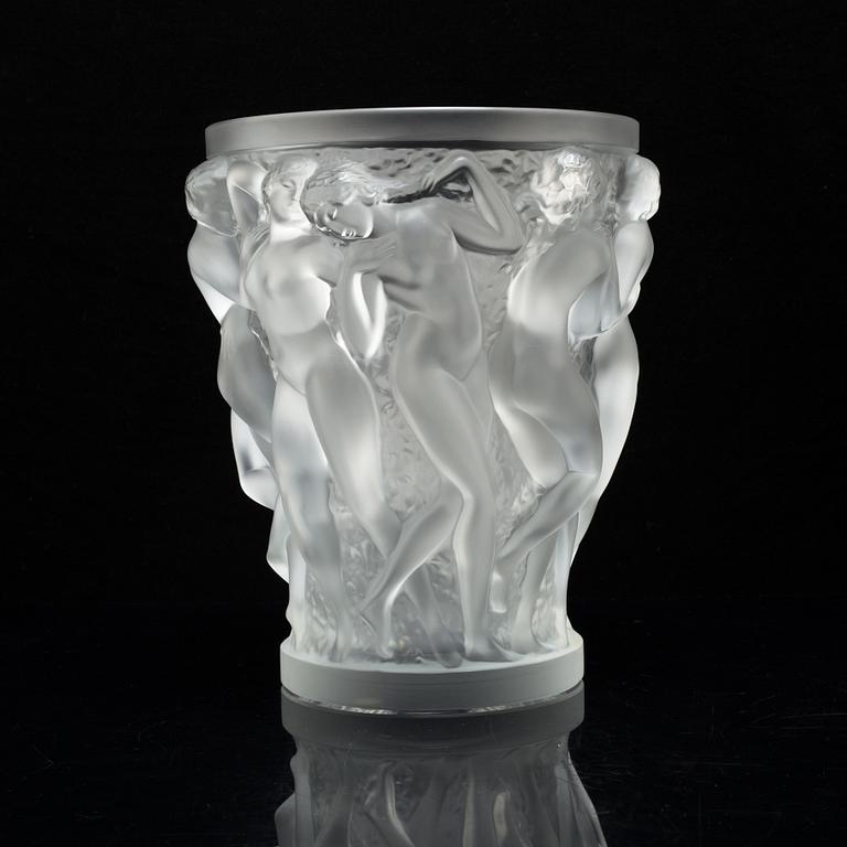 VASE, "Bacchantus",  Lalique.